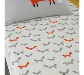 Mister Fox - Fitted Bed Sheets (Twin Pack)