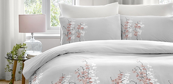 Oriental Flower - Pink Bedding