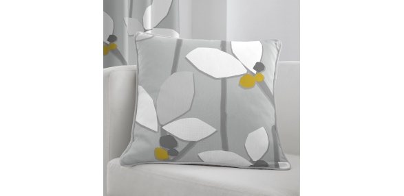 Kalmar - Grey Filled Cushion