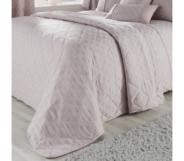 Nouveau Fan Blush - Bedspread