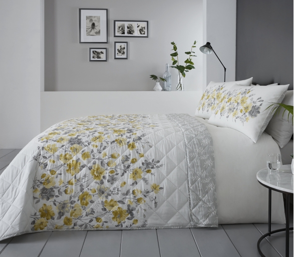 Gabriella Ochre Bedspread